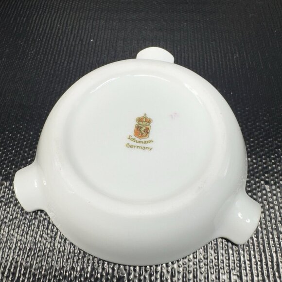 Vintage Schumann Arzberg Germany Dish Ashtray With An Antique Pink Floral Design - Picture 3 of 10